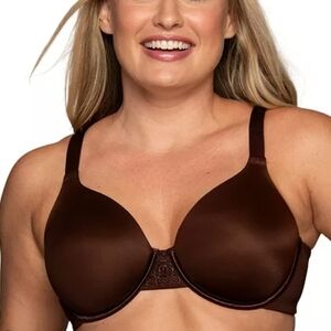 NWT Vanity Fair Beauty Back Full Figure Underwire Bra 44C Cappuchino